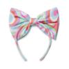 Picture of A Dee Pop Hearts Emily Heart Print Bow Headband - Pink Gloss