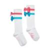 Picture of PRE ORDER A Dee Pop Hearts Edith Double Bow Knee High Socks - Bright White 