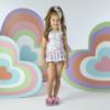 Picture of PRE ORDER A Dee Pop Hearts Oceana Frill Swimsuit - Pink Gloss