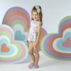 Picture of A Dee Pop Hearts Oceana Frill Swimsuit - Pink Gloss