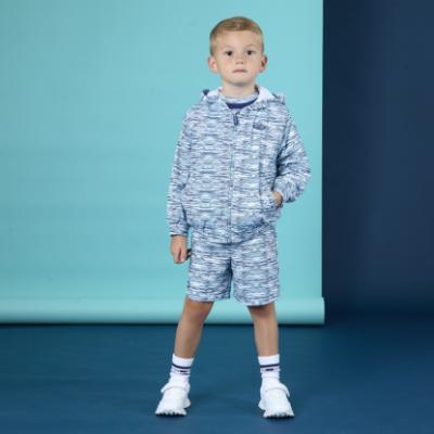 Picture of Mitch & Son JNR Harry Space Dye Jacket - Bright White