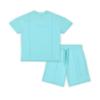 Picture of Mitch & Son JNR Harper Drop Shoulder Pin Tuck Set - Turquoise 