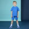 Picture of Mitch & Son JNR Harper Drop Shoulder Pin Tuck Set - Bright Blue