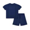 Picture of Mitch & Son JNR Harper Drop Shoulder Pin Tuck Set - Blue Navy