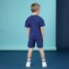 Picture of Mitch & Son JNR Harper Drop Shoulder Pin Tuck Set - Blue Navy