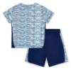 Picture of Mitch & Son JNR Hector Space Dye Poly Set - Bright White Navy