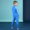 Picture of Mitch & Son JNR Harrison Space Dye Poly Tracksuit - Bright Blue