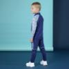 Picture of Mitch & Son JNR Harrison Space Dye Poly Tracksuit - Blue Navy