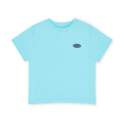 Picture of Mitch & Son JNR Hunter Badge T-shirt - Turquoise