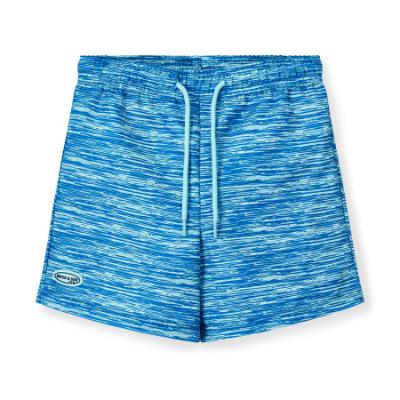 Picture of Mitch & Son JNR Hugo Space Dye Swim Shorts - Bright Blue