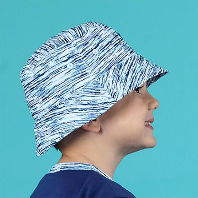 Picture of Mitch & Son JNR Harlow Space Dye Bucket Hat - Bright White