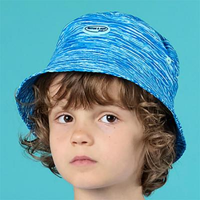 Picture of Mitch & Son JNR Harlow Space Dye Bucket Hat - Bright Blue