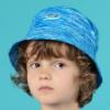 Picture of PRE ORDER Mitch & Son JNR Harlow Space Dye Bucket Hat - Bright Blue