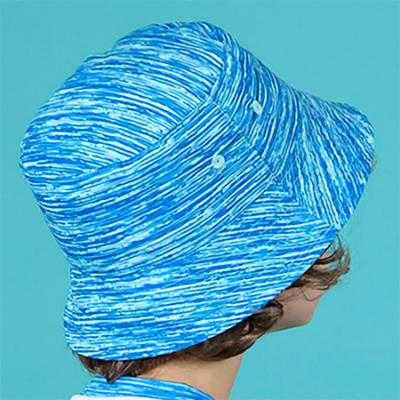 Picture of Mitch & Son JNR Harlow Space Dye Bucket Hat - Bright Blue