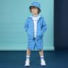 Picture of Mitch & Son JNR Harlow Space Dye Bucket Hat - Bright Blue