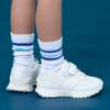 Picture of PRE ORDER Mitch & Son JNR Harlem Sports Sock - Bright Blue