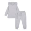 Picture of Mitch & Son Lemon Doodles Gerry Hooded Tracksuit - Grey Chip