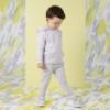 Picture of Mitch & Son Lemon Doodles Gerry Hooded Tracksuit - Grey Chip