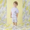 Picture of Mitch & Son Lemon Doodles Griffin Pin Tuck Sweat Set - Grey Marl