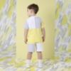 Picture of Mitch & Son Lemon Doodles Gray Cut n Sew Soft Set - Lemon Glo 