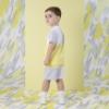 Picture of Mitch & Son Lemon Doodles Gray Cut n Sew Soft Set - Lemon Glo 