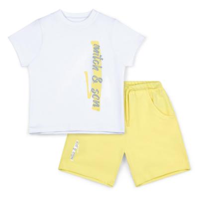 Picture of Mitch & Son Lemon Doodles Garrison Soft Set - Bright White