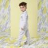 Picture of Mitch & Son Lemon Doodles Grant Overshirt & Jogger Set - Grey Chip