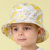 Picture of Mitch & Son Lemon Doodles Gee Doodle Print Bucket Hat - Bright White