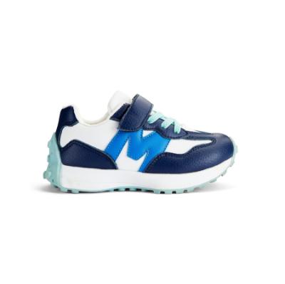 Picture of Mitch & Son Boys Easy On/Off Runner Trainer - Blue Navy