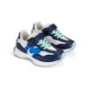 Picture of Mitch & Son Boys Easy On/Off Runner Trainer - Blue Navy