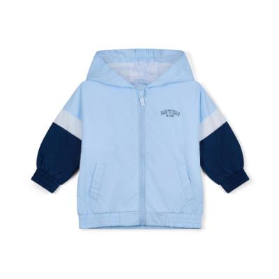 Picture of Mitch & Son Beyond Blue Freddie Cut n Sew Hooded Summer Jacket - Sky Blue