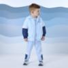 Picture of Mitch & Son Beyond Blue Freddie Cut n Sew Hooded Summer Jacket - Sky Blue