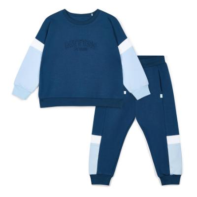 Picture of Mitch & Son Beyond Blue Frances Cut n Sew Tracksuit - Sailor Navy