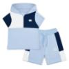 Picture of Mitch & Son Beyond Blue Finn Cut n Sew Hoodie & Short Set - Sky Blue