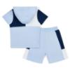 Picture of PRE ORDER Mitch & Son Beyond Blue Finn Cut n Sew Hoodie & Short Set - Sky Blue