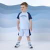 Picture of Mitch & Son Beyond Blue Felix Poly Logo Soft Set - Sky Blue 