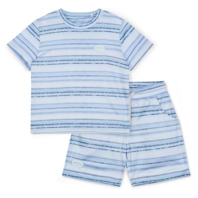 Picture of PRE ORDER Mitch & Son Beyond Blue Fernando Stripe Soft Set - Sky Blue 