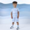 Picture of PRE ORDER Mitch & Son Beyond Blue Fernando Stripe Soft Set - Sky Blue 