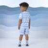 Picture of Mitch & Son Beyond Blue Fernando Stripe Soft Set - Sky Blue 