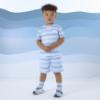 Picture of Mitch & Son Beyond Blue Fernando Stripe Soft Set - Sky Blue 