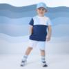 Picture of PRE ORDER Mitch & Son Beyond Blue Finegan Cut n Sew Soft Set - Sailor Navy