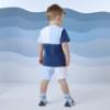 Picture of PRE ORDER Mitch & Son Beyond Blue Finegan Cut n Sew Soft Set - Sailor Navy