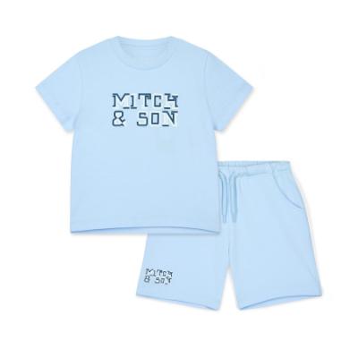 Picture of Mitch & Son Beyond Blue Franklin Logo Soft Set - Sky Blue