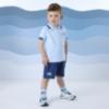 Picture of PRE ORDER Mitch & Son Beyond Blue Ford Logo Polo Set - Sky Blue