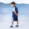 Picture of Mitch & Son Beyond Blue Flynn Poly Stripe Polo Set - Sailor Navy