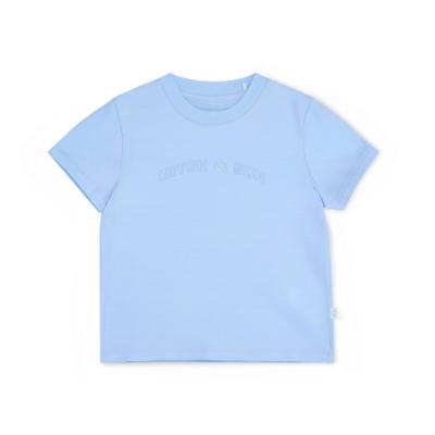 Picture of Mitch & Son Beyond Blue Foxe Embroidered Logo T-shirt - Sky Blue