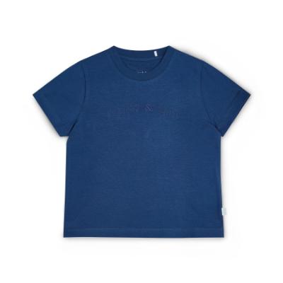 Picture of Mitch & Son Beyond Blue Foxe Embroidered Logo T-shirt - Sailor Navy