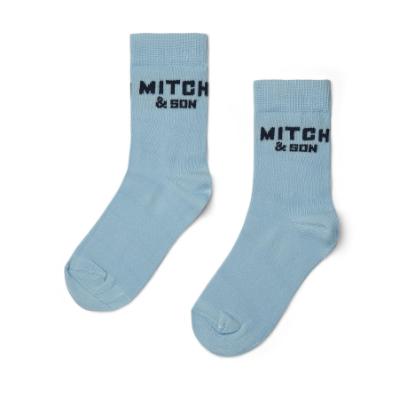 Picture of PRE ORDER Mitch & Son Beyond Blue Fraine Logo Socks X 2 - Sky Blue