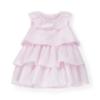 Picture of Little A Bunnies & Bows Aria Frill Seersucker Dress - Pink Blossom