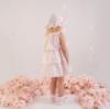 Picture of PRE ORDER Little A Bunnies & Bows Aria Frill Seersucker Dress - Pink Blossom